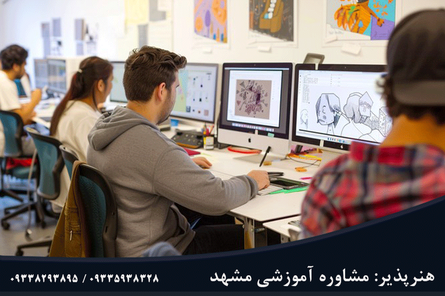 یادگیری کامپیوتری در هنرستان مشهد