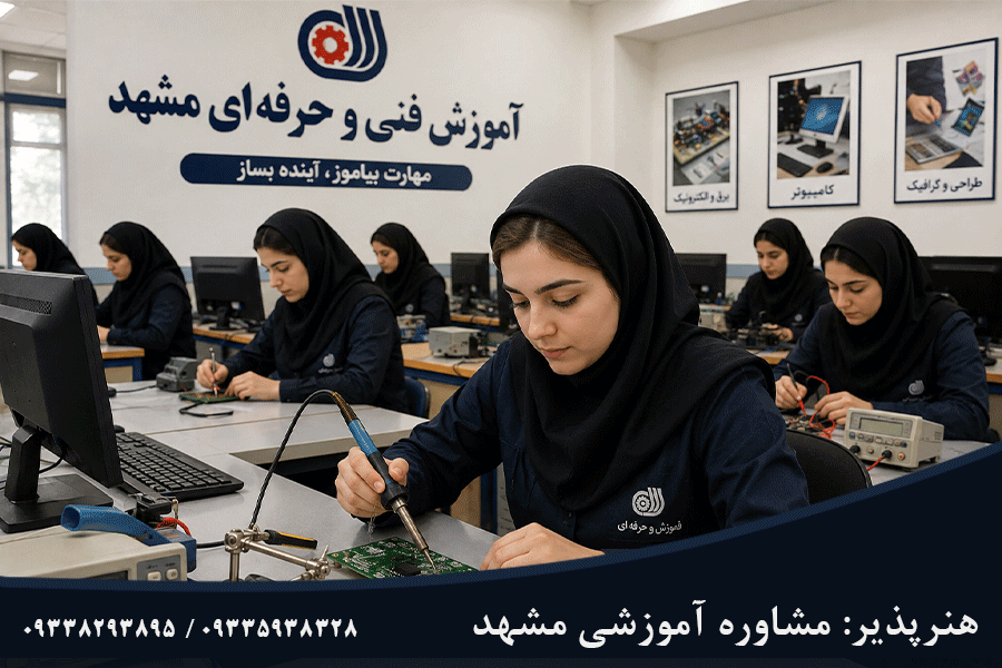 بهترین آموزش فنی و حرفه ای در مشهد