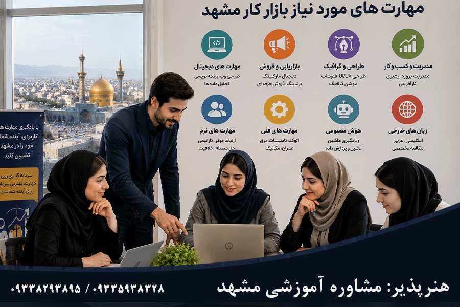 مهارت های مورد نیاز بازار کار مشهد